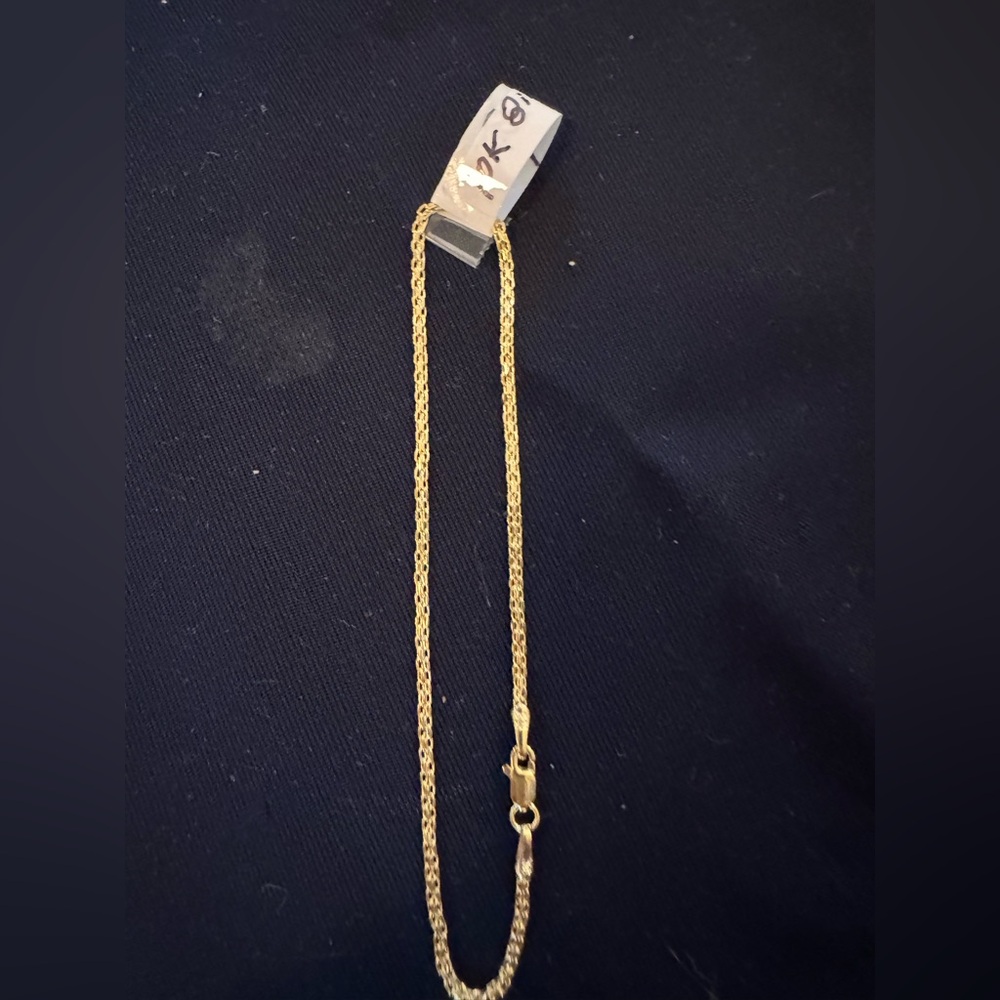 10k Gold bracelet real gold stamped and tested  6 1/2 and 8 inch price per piece